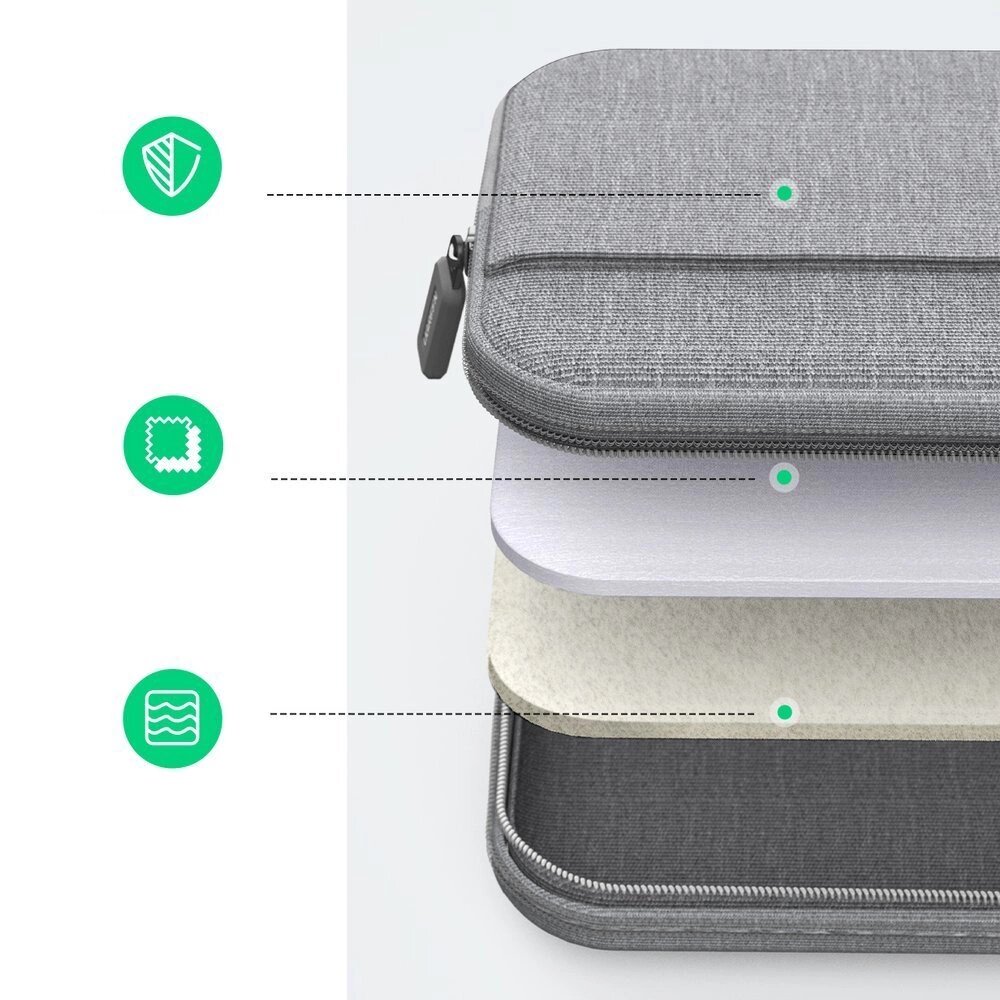 Ugreen laptop bag 13 `` gray