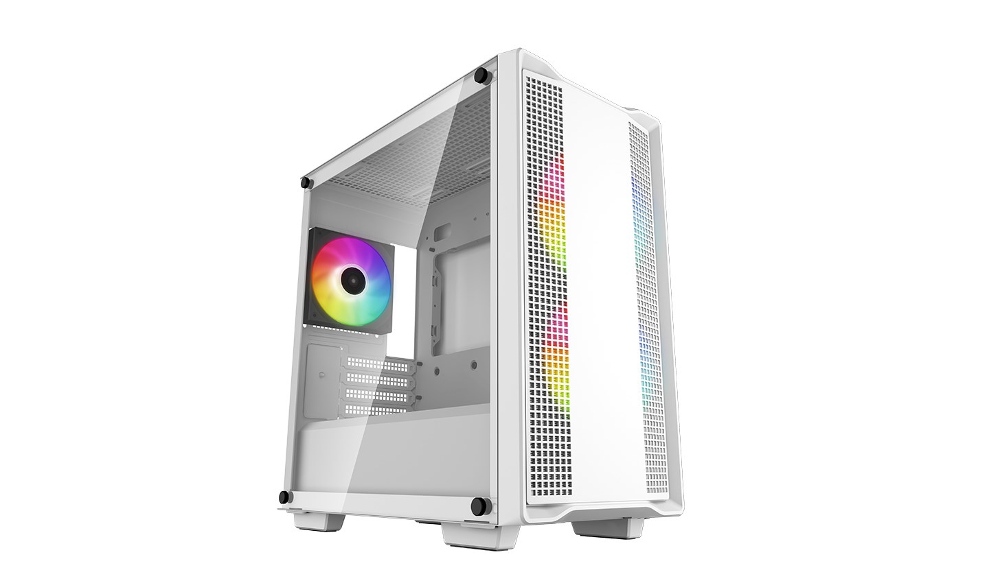 Deepcool ARGB Micro-ATX CASE  CC360 White