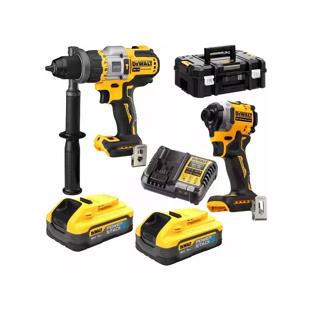 DEWALT ZESTAW COMBO 18V DCK2052H2T (DCD999