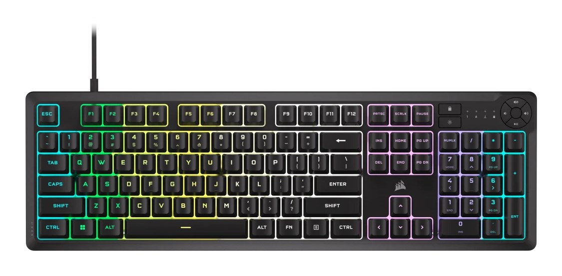 Corsair K55 CORE RGB keyboard Gaming