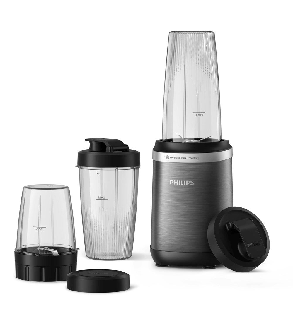 PHILIPS 5000 Series blenderis, 1000W, melns
