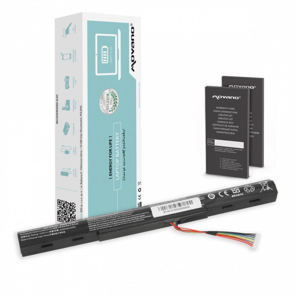 Movano Battery AS16A5K AS16A7K AS16A8K for