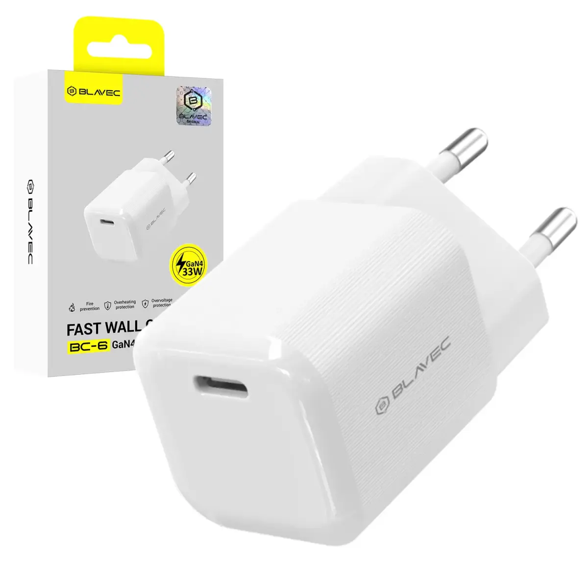 Blavec Wall charger BC-6 GaN4 -