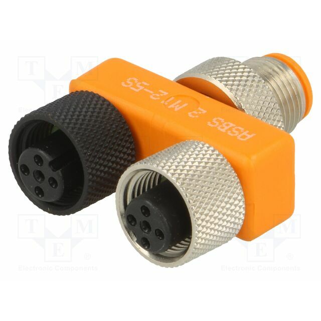 LUMBERG AUTOMATION T adapter; M12 male