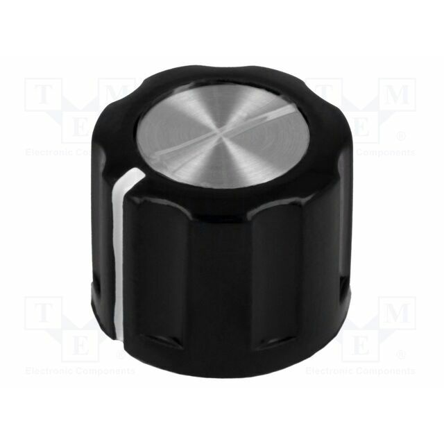 SCI Knob; bakelite; Øshaft: 6.35mm
