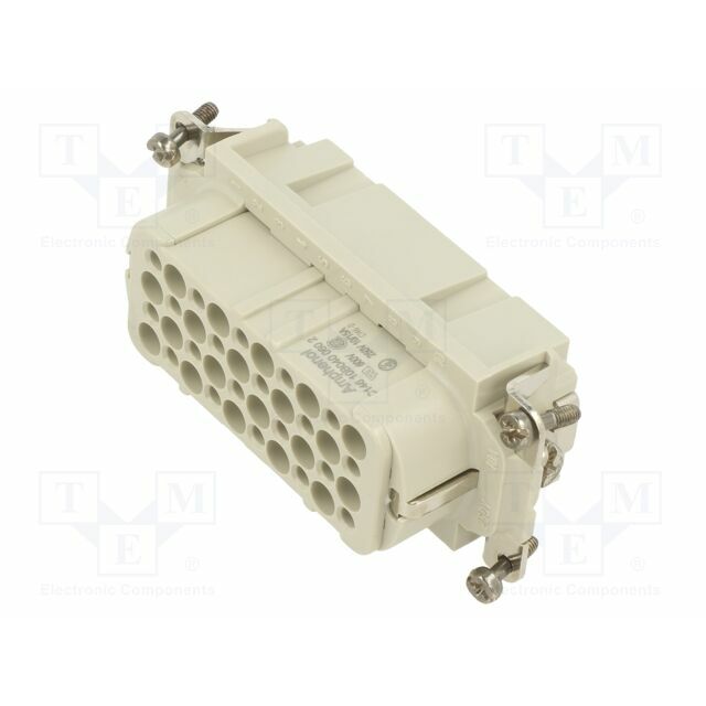 AMPHENOL Connector: HDC; contact insert; female