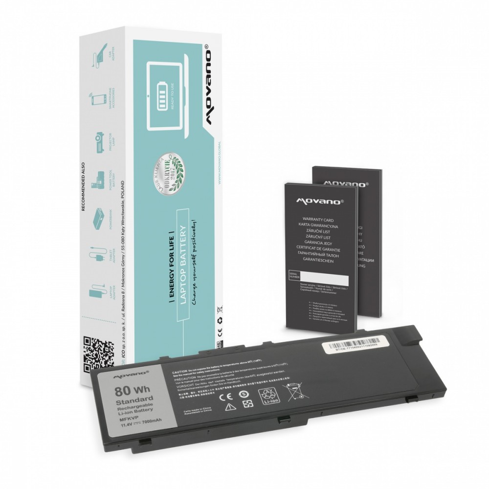 Movano Battery MFKVP for Dell Precision