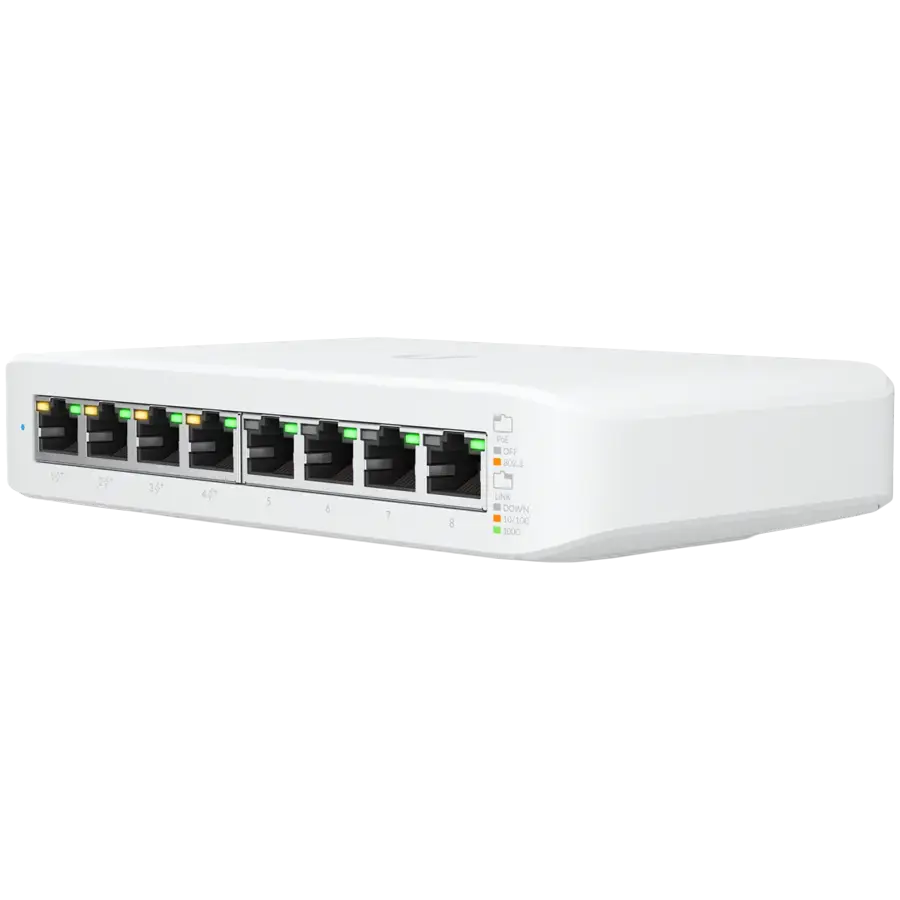 UBIQUITI USW-Lite-8-PoE | USW-Lite-8-PoE | 810010071156