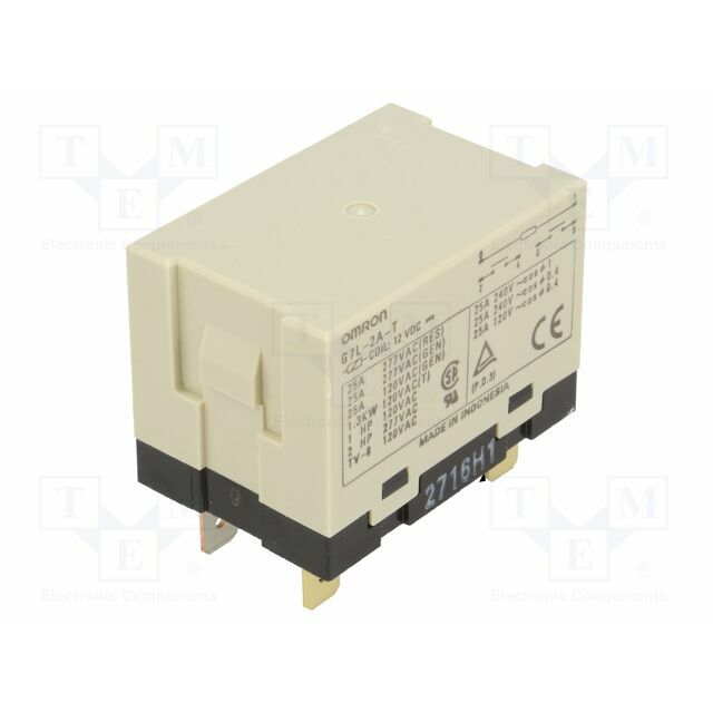 OMRON Electronic Components Relay: electromagnetic; Ucoil: