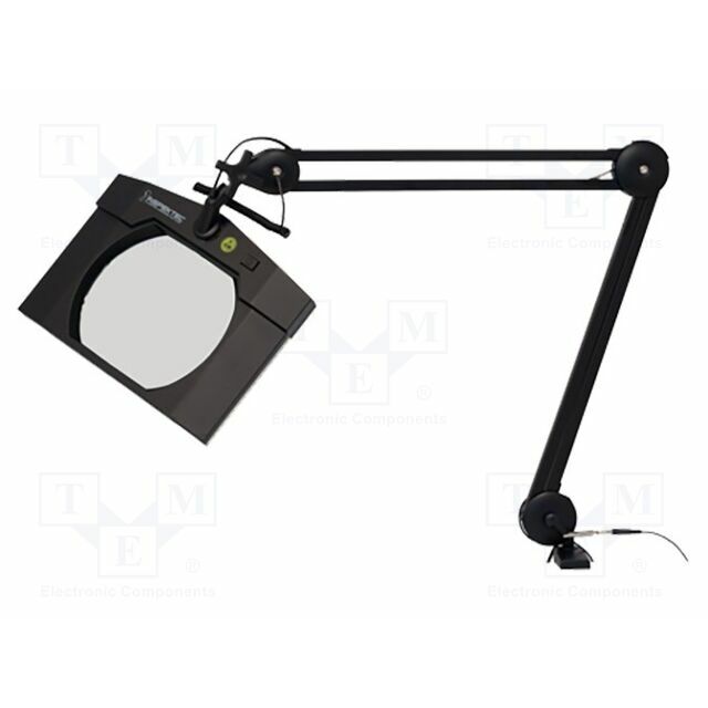 INSPEKTEC Tool: desk magnifier; ESD,with