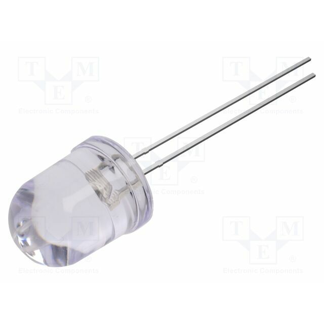 OPTOSUPPLY LED; orange; 10mm; 6000mcd; 30°