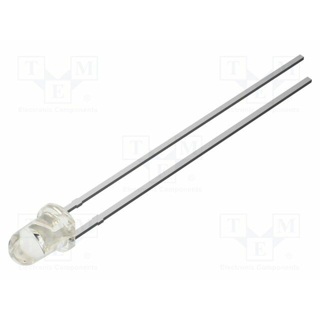 OPTOSUPPLY LED; red; oval; 3.9x3