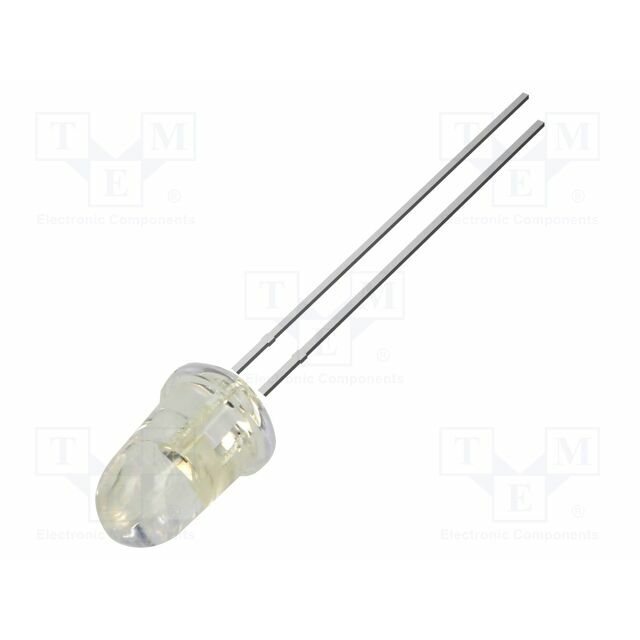 OPTOSUPPLY LED; red; 5mm; 15000mcd; 8°