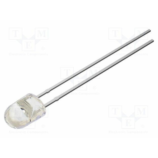 OPTOSUPPLY LED; red; oval; 5x4.1mm
