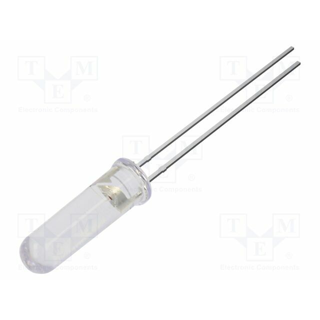 OPTOSUPPLY LED; orange; 5mm; 2180mcd; 60°
