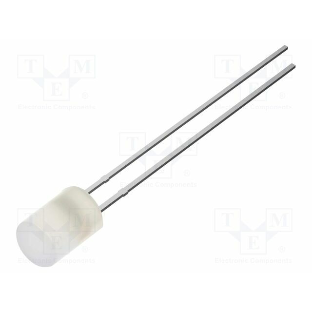OPTOSUPPLY LED; red; 5mm; 100mcd; 100°
