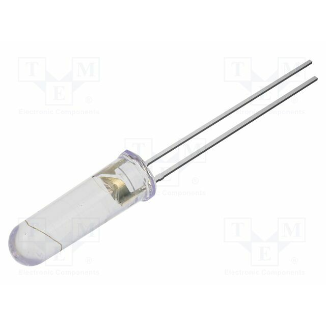 OPTOSUPPLY LED; red; 5mm; 2180mcd; 60°