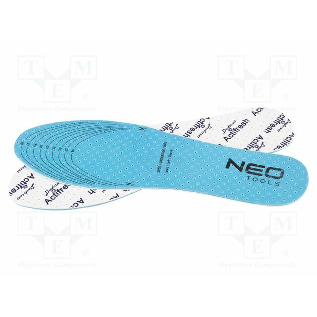 NEO TOOLS Inserts for shoes; Size: