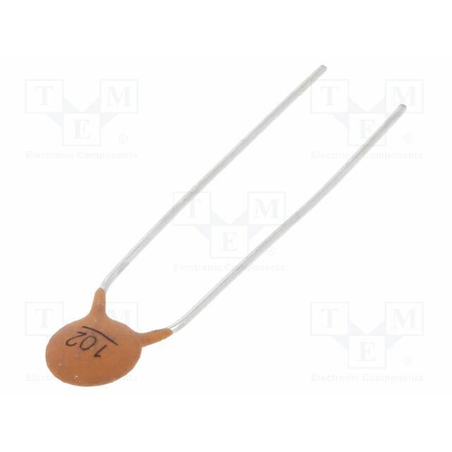 SR PASSIVES Capacitor: ceramic; 1nF; 100V