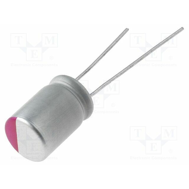 X-CON Capacitor: polymer; low ESR; H: