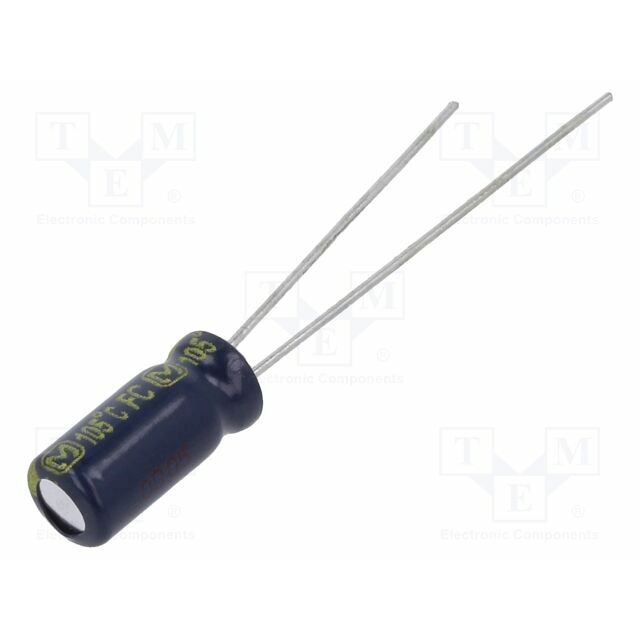 PANASONIC Capacitor: electrolytic; low ESR; THT