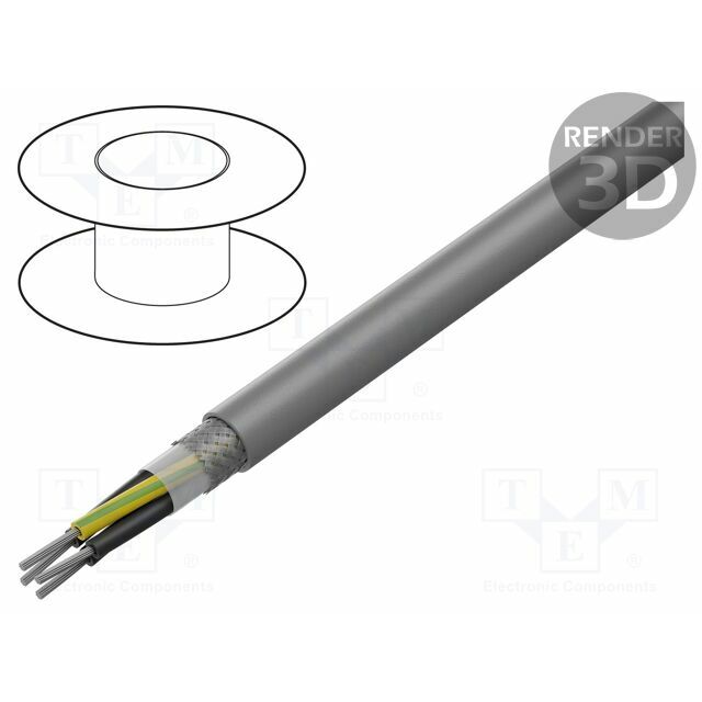 HELU Wire; JZ; F-CY-JZ; 4G6mm2; shielded