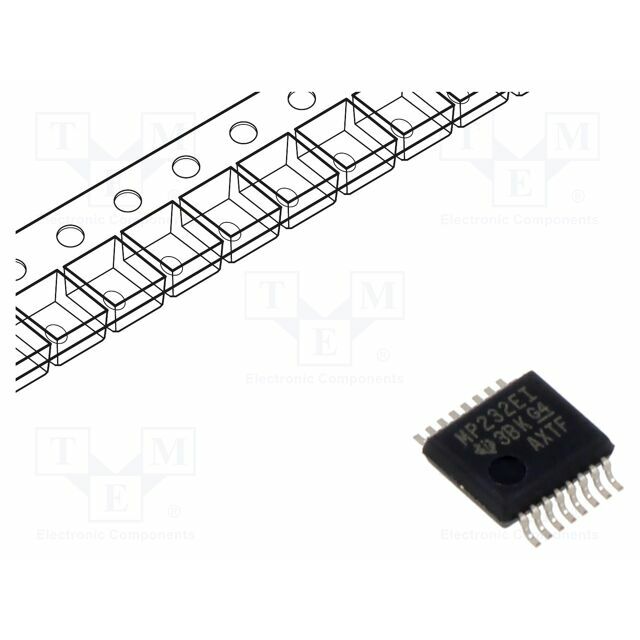 TEXAS INSTRUMENTS IC: interface; receiver,line