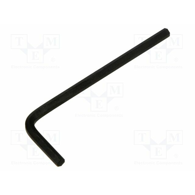Wrench: hex key; HEX 3mm; Overall