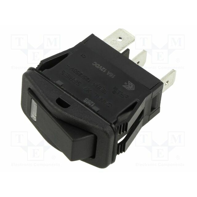 CANAL ELECTRONIC ROCKER; SPST; Pos: 2