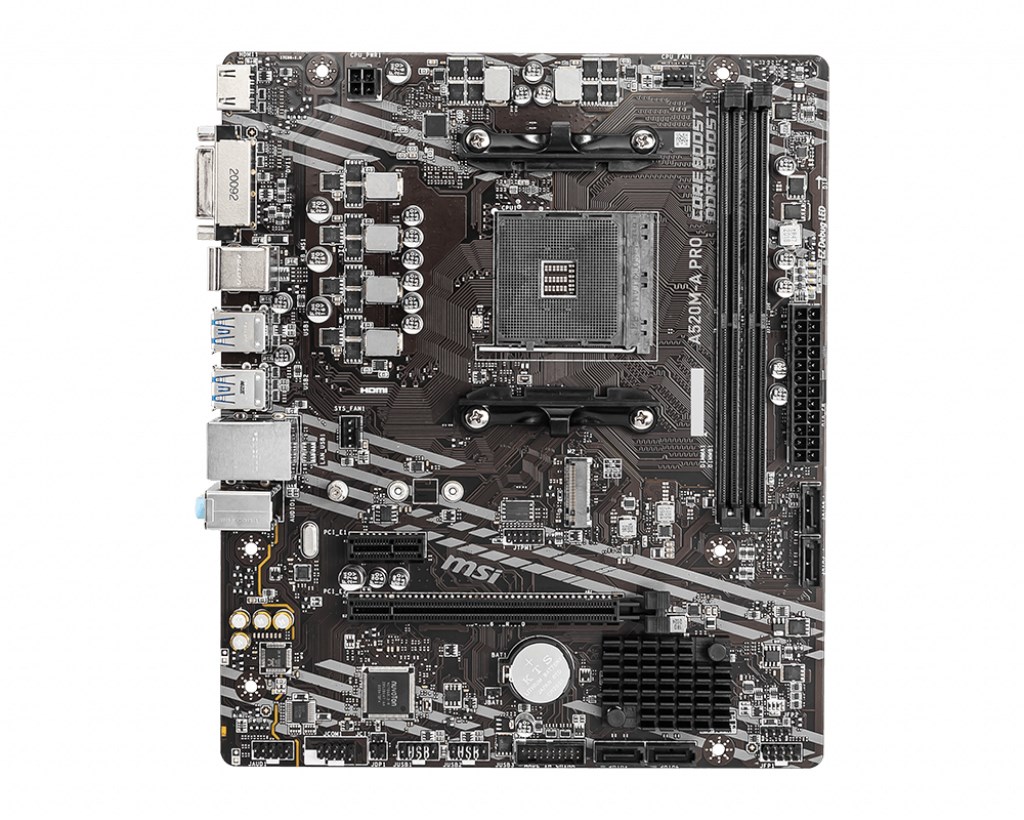 MSI A520M-A PRO Socket AM4 |