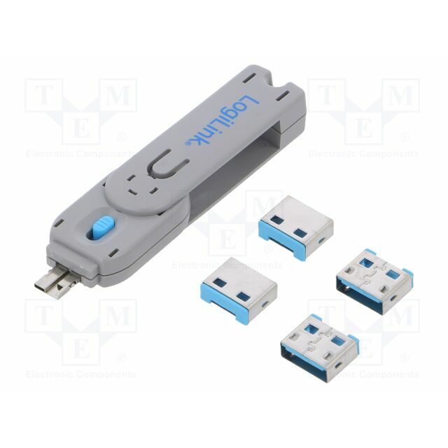 LOGILINK Protection cap; plug; male; push-in
