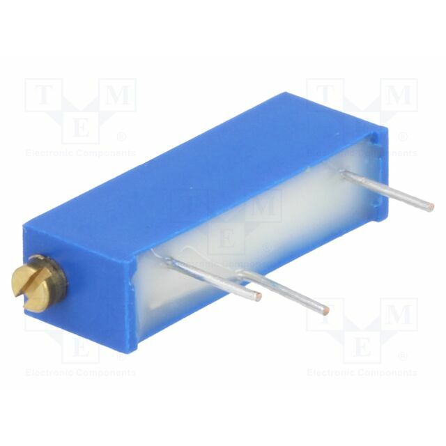 VISHAY Potentiometer: mounting; 100Ω; multiturn; 750mW