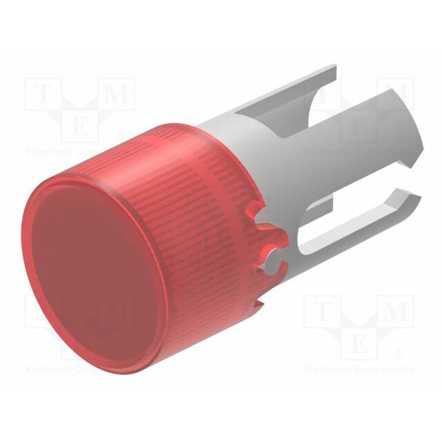 EAO Lamp lens; 19; red; plastic