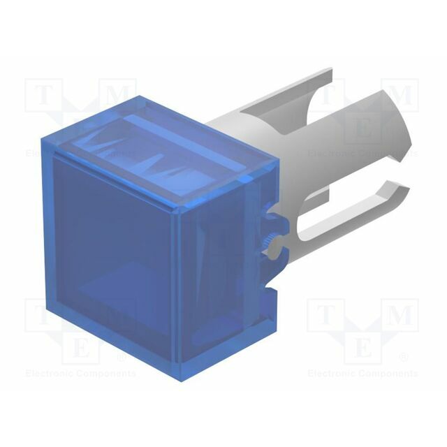 EAO Lamp lens; 19; blue; plastic