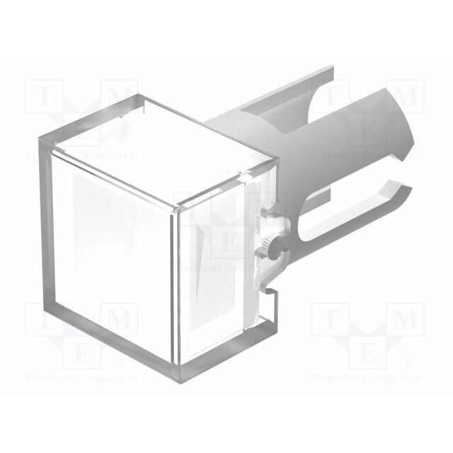 EAO Lamp lens; 19; white; plastic
