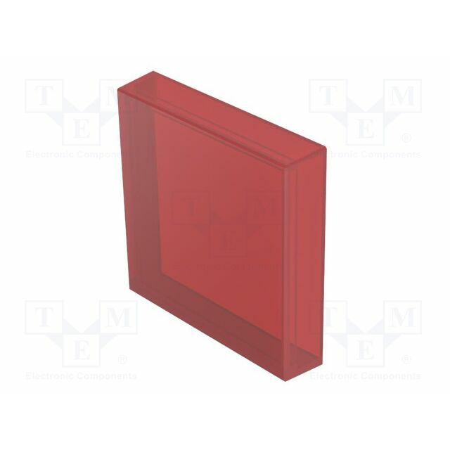 EAO Actuator lens; 04; red; plastic