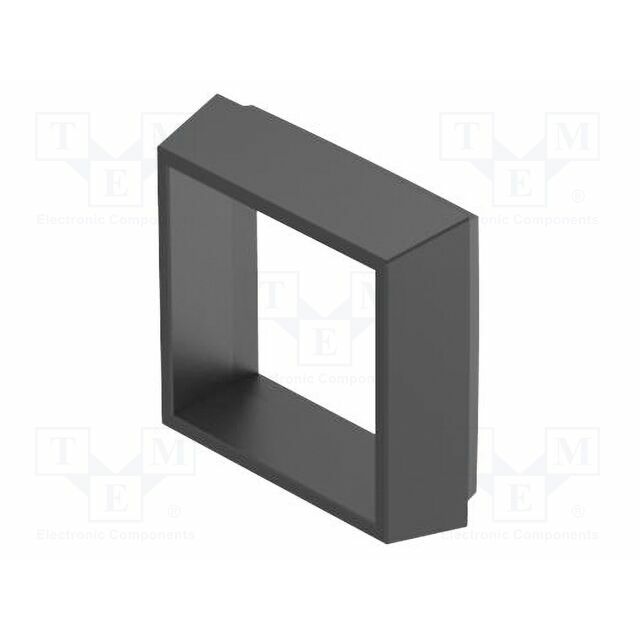 EAO Button holder; 04; black; plastic