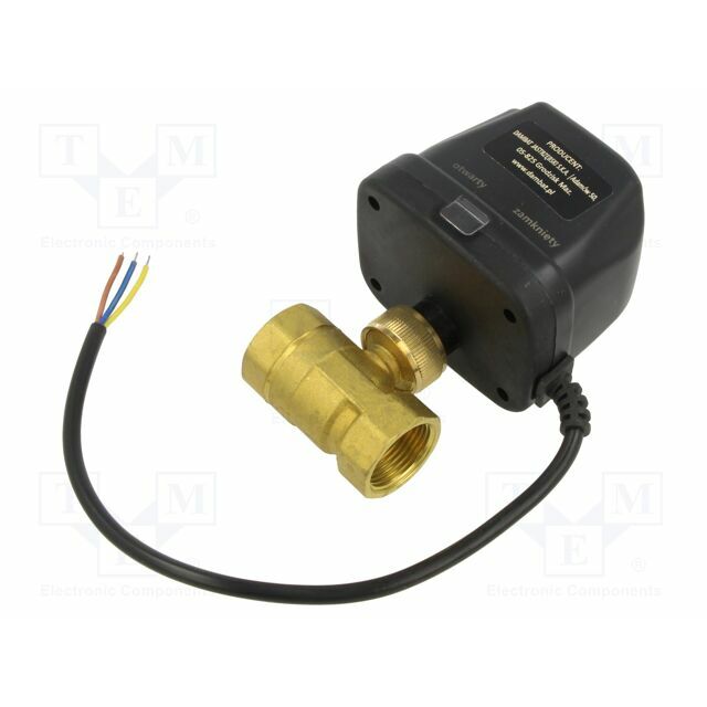 Ball solenoid valve; 3/4"; IP54; max