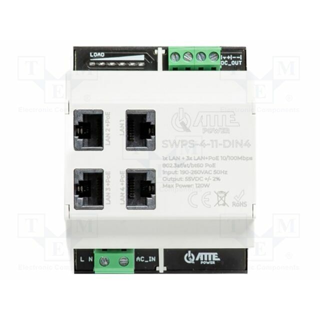 ATTE POWER Switch PoE Ethernet; Number
