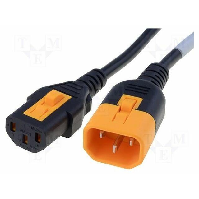 SCHURTER Cable; H05VV-F; 3x0.75mm2; IEC