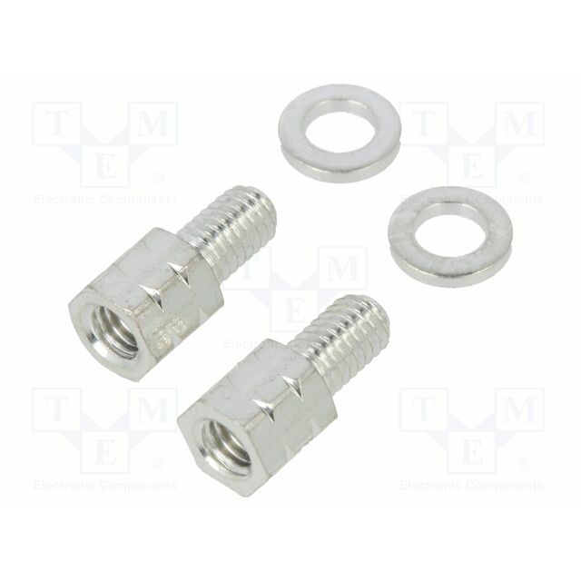 HARTING Screw-set; M3; D-Sub; Kit: washer