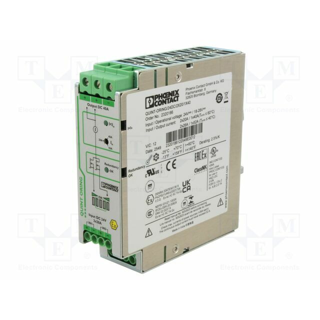 PHOENIX CONTACT Power supply: redundancy module
