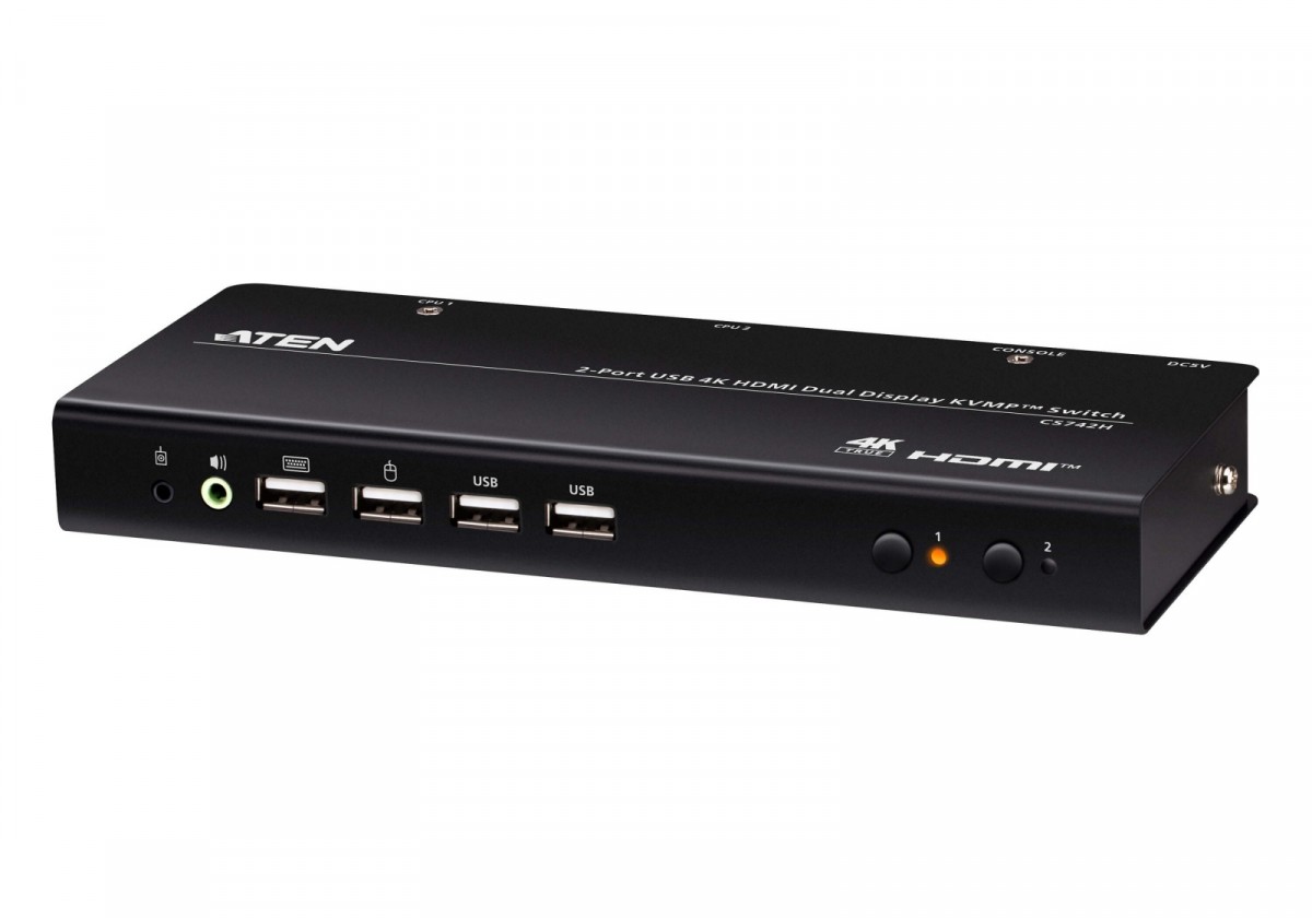 Aten CS742H 2 Port USB 4K