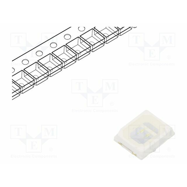 FORYARD LED; green; SMD; 4650÷5550(typ)-7950mcd; 2
