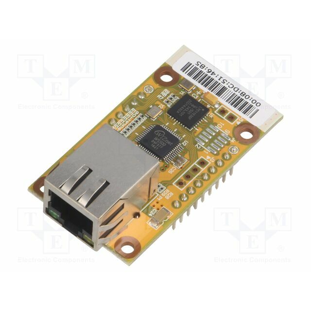 WIZNET Module: Ethernet; Comp: W5500; uC: