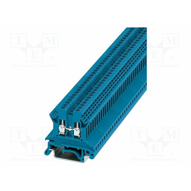 PHOENIX CONTACT Splice terminal: rail; screw