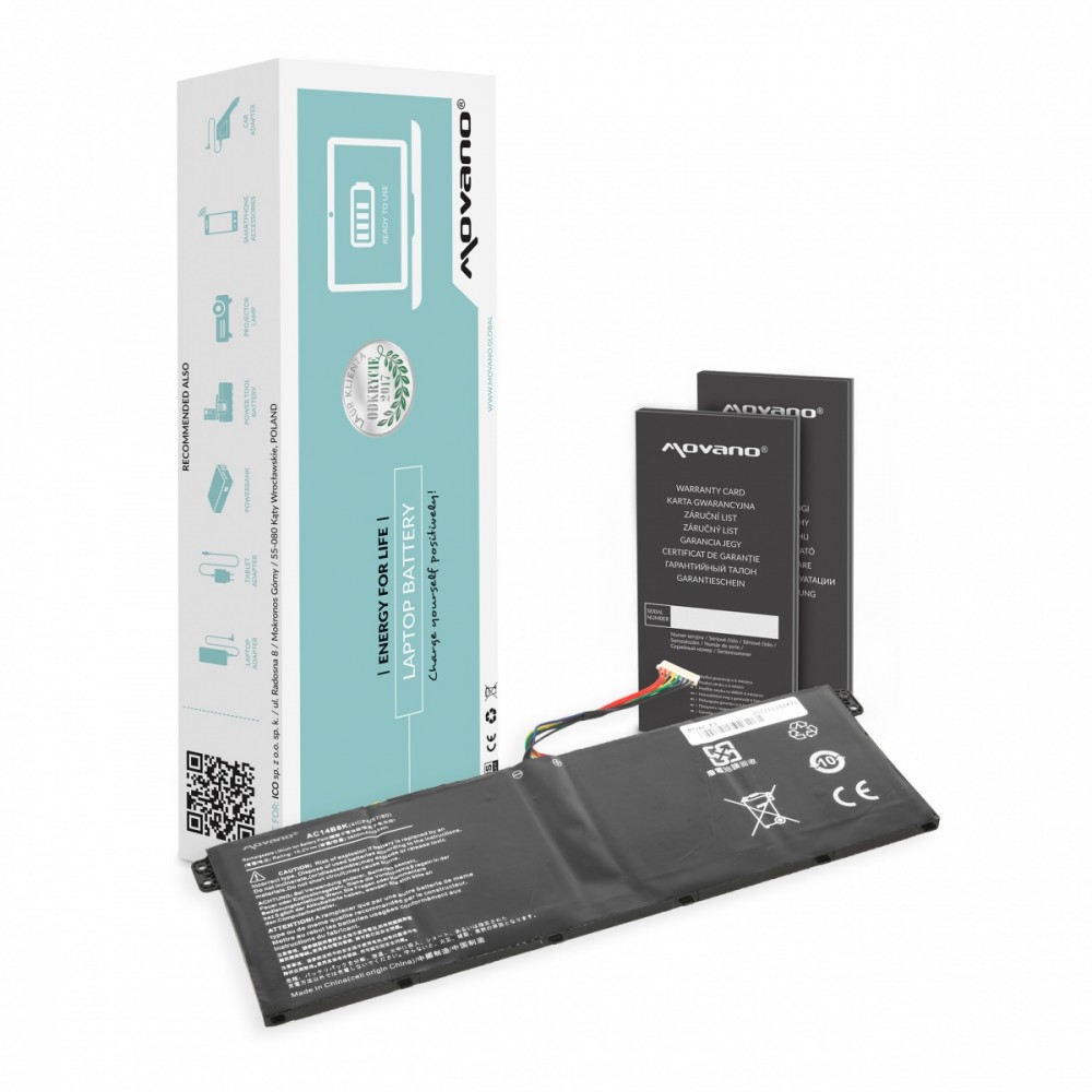 Movano Battery AC14B3K AC14B7K AC14B8K do