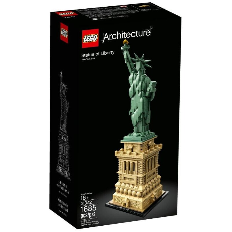 LEGO 21042 Statue of Liberty Konstruktors