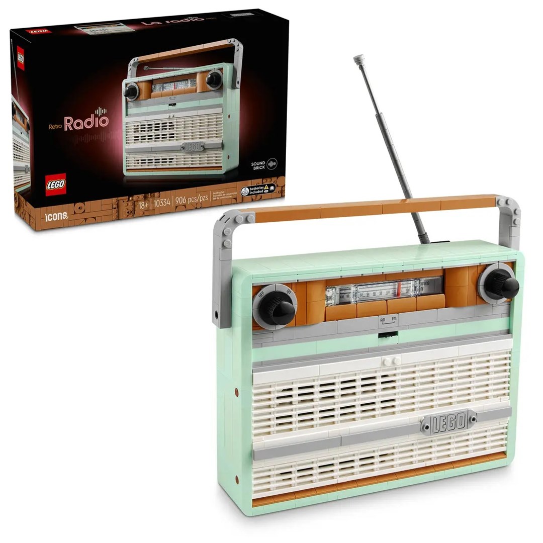 LEGO ICONS 10334 Retro Radio |