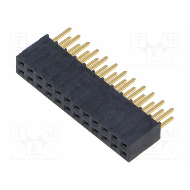 SAMTEC Connector: pin strips; socket; female